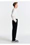 Black Spandex Jogger Pants 0010597-71379 - 4