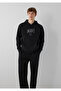 Logo Printed Hooded Black Sweatshirt 0S10646-900 - 2