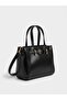 Women's Orchid Model Belt Detailed Adjustable Strap Hand and Shoulder Bag