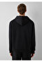 Logo Printed Hooded Black Sweatshirt 0S10646-900 - 6