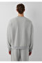 Jeans Printed Gray Sweatshirt 0S10677-80196 - 6