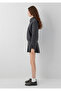 Checkered Anthracite Jacket Oversize / Wide Cut 1110892-91419 - 4