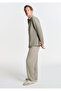 Linen (Tencel) ™ ) Lyocell Blended Beige Jogger Pants 0010628-70146 - 3
