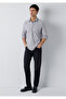 Striped Gray Knitted Shirt Slim Fit / Narrow Cut 0211858-A7312 - 2
