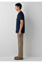 M0613520 Printed T-Shirt Men's T-Shirt Dark Blue - 4