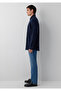 Navy Blue Knitted Shirt Regular Fit / Normal Cut 0212114-80872 - 4