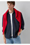 Navy Blue Shirt with Pockets Loose Fit / Relaxed Comfortable Cut 0212126-91564