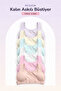 Girl's Bustier with 6 Pads, Thick Straps, Combed Cotton Training Bra - 3