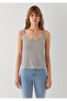 Striped Linen Athlete Tank Top Fitted / Body-Fitting Cut 1614308-91600 - 3