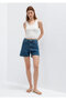 Verna 90S Shaded Dark Jean Shorts 1410059-89745 - 3