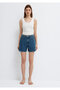 Verna 90S Shaded Dark Jean Shorts 1410059-89745 - 4