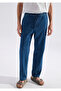 Andros Edition Indigo Blue Linen Blend Jean Trousers 0021045-A3880 - 3