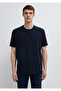 Striped Navy Blue T-Shirt Loose Fit / Relaxed Comfortable Cut 0613334-70497 - 3