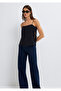 Black Blouse with Lace Detail 1211486-900