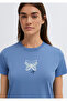 Butterfly Printed T-Shirt Semi Slim Fit 1613870-70728 - 6
