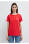 Cat Printed Red T-Shirt Semi Slim Fit 1613873-71083 - 3