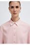 Short Sleeve Pink Shirt Loose Fit / Relaxed Fit 1211613-87110 - 6