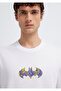 Batman Printed White T-Shirt Loose Fit / Comfortable Fit 0613204-620 - 6