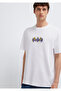 Batman Printed White T-Shirt Loose Fit / Comfortable Fit 0613204-620 - 2