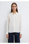 Ecru (TENCEL™ ™ ) Liyosel Blended Shirt Regular Fit / Normal Cut 1211374-70057 - 4