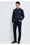 Navy Blue Shirt Slim Fit / Slim Fit 0211670-80872 - 2