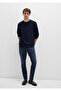 Black Navy Blue Sweatshirt 0S10480-80872 - 4