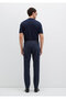 Milan Black Dark Gabardine Trousers 0081090690 - 4