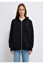 Logo Printed Hooded Black Sweatshirt 1S10531-900 - 4