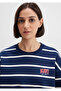 Striped Navy Blue Sweatshirt 1S10456-84634 - 5