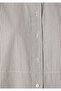 Striped White Shirt Loose Fit / Relaxed Fit 1211394-84014 - 8