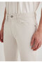 Jake Black Ecru Comfort Gabardine Trousers 0042289464 - 7