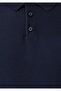 Black Navy Blue Knitwear Polo 0710249-70490 - 7