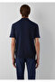 Black Navy Blue Knitwear Polo 0710249-70490 - 5