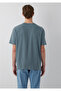 Logo Printed Gray T-Shirt Loose Fit / Relaxed Fit 0612897-80889 - 5
