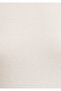 Ecru Basic T-Shirt Fitted / Fitted Cut 1613081 -70057 - 7