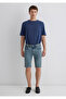 Tim Street Shaded Indigo Blue Jean Shorts 0428489645 - 4