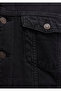 Zander Classic Denim Black Faux Fur Jean Jacket 0111214-89117 - 8
