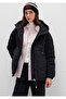 Water Repellent K Hooded Black Quilted Jacket 1110499-900 - 2