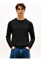 Men's Brand Logo Cotton Casual Black Sweater Mw0Mw28046 Bds - 5