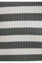 Crew Neck Striped Khaki Sweater Crop / Short Cut 1710521-87899 - 6