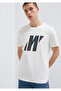 Pro Reflector Logo Printed White T-Shirt Regular Fit / Normal Cut 066255-30701 - 3