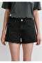 Rosie Ripped Anthracite Jean Shorts 1447481224 - 6