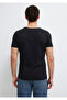 Black Fitted T-Shirt - Stitched and Pocket Detailed, Fitted Cut062772-26341 - 5