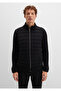 Zippered Black Knitwear Cardigan Slim Fit / Slim Fit 070697 -900 - 4