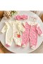 🌸   Newborn 100% Cotton 2-Piece Romper & Headband Set - 4