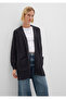 Long Gray Cardigan Oversize / Wide Cut 1710118-80023 - 3