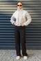 Elasticated Waist Cropped Puffer Jacket - 4