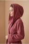 Gonca Premium 100% Hooded Bathrobe | High Water Absorbency And Luxury Comfort | Quick Drying - 2