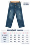 Boy's Jean Pants with Pencil Detail, Distressed Look, Relaxed Fit - 3
