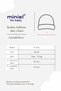 Unisex Baby Bear Embroidered Combed Organic Cotton Newborn 3-Piece Baby Beanie Set - 8
